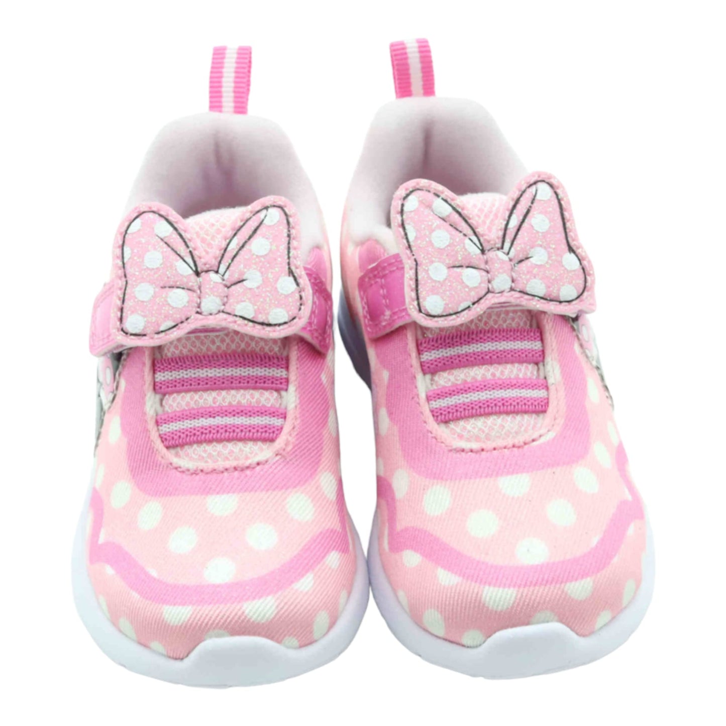Disney Minnie Mouse Girl's Lighted Athletic Sneaker (Toddler/Little Kid)