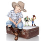 Disney Toy Story Woody & Bullseye Boy's Lighted Cowboy Boot (Toddler/Little Kid)