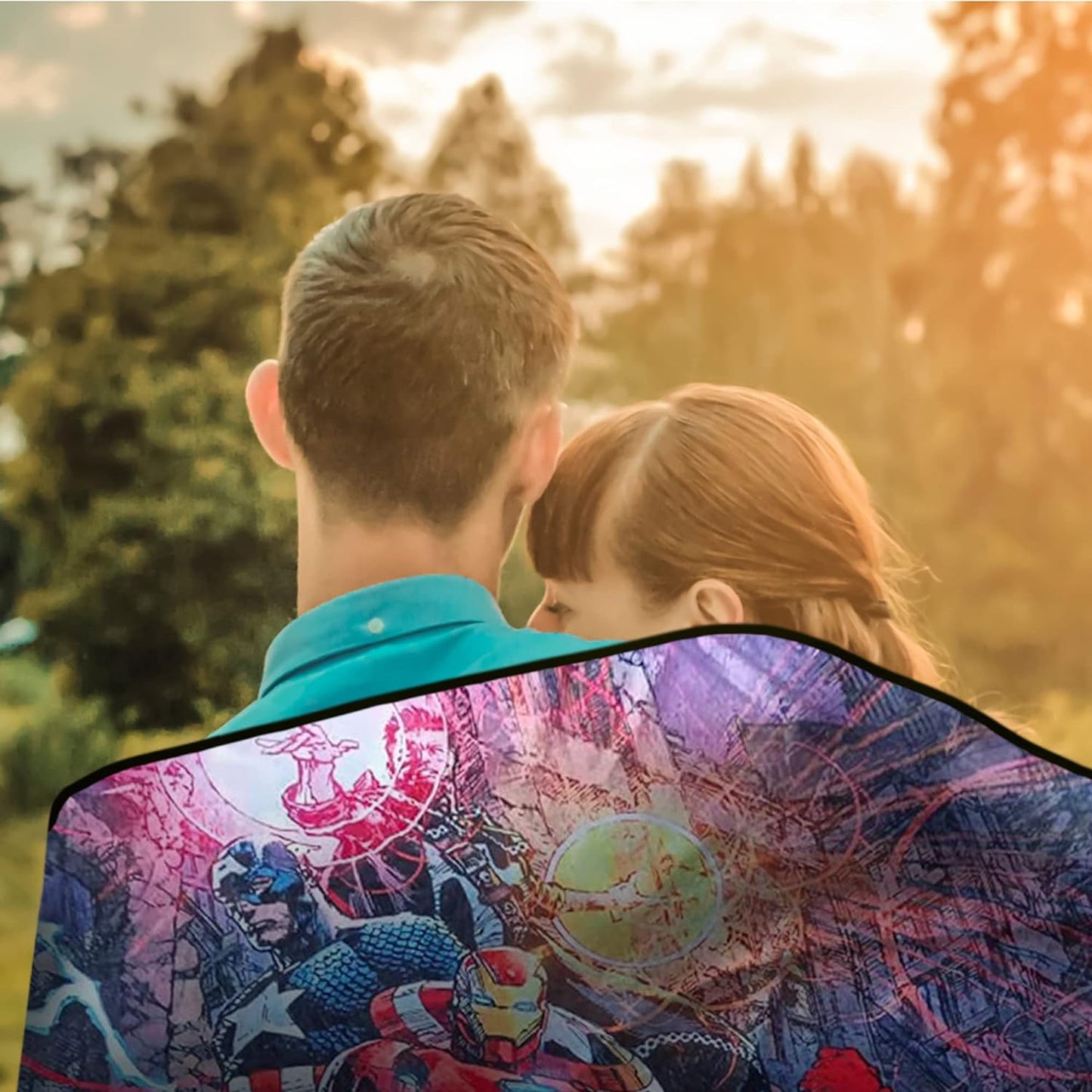 Marvel Avengers Fleece Softest Comfy Throw Blanket for Adults & Kids| Measures 60 x 45 Inches