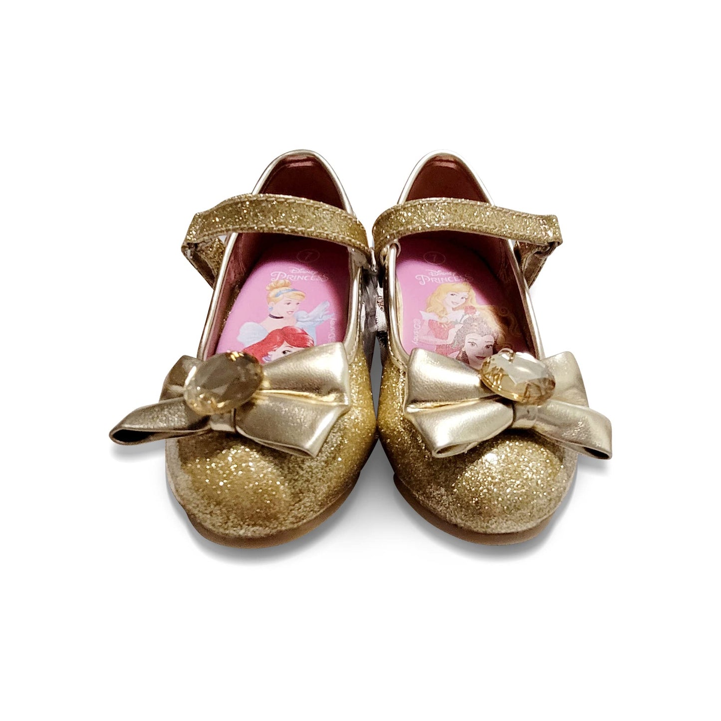 Disney Princess Gold Girl's Heel Dress Shoe (Toddler/Little Kid)