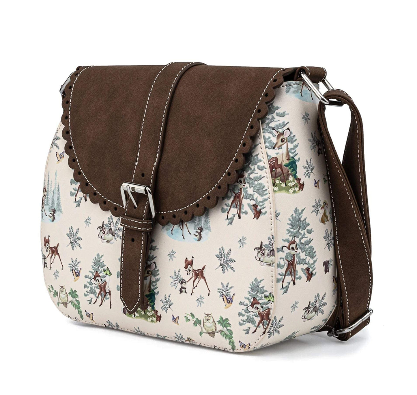 Loungefly x Disney Bambi Scenes Crossbody Bag