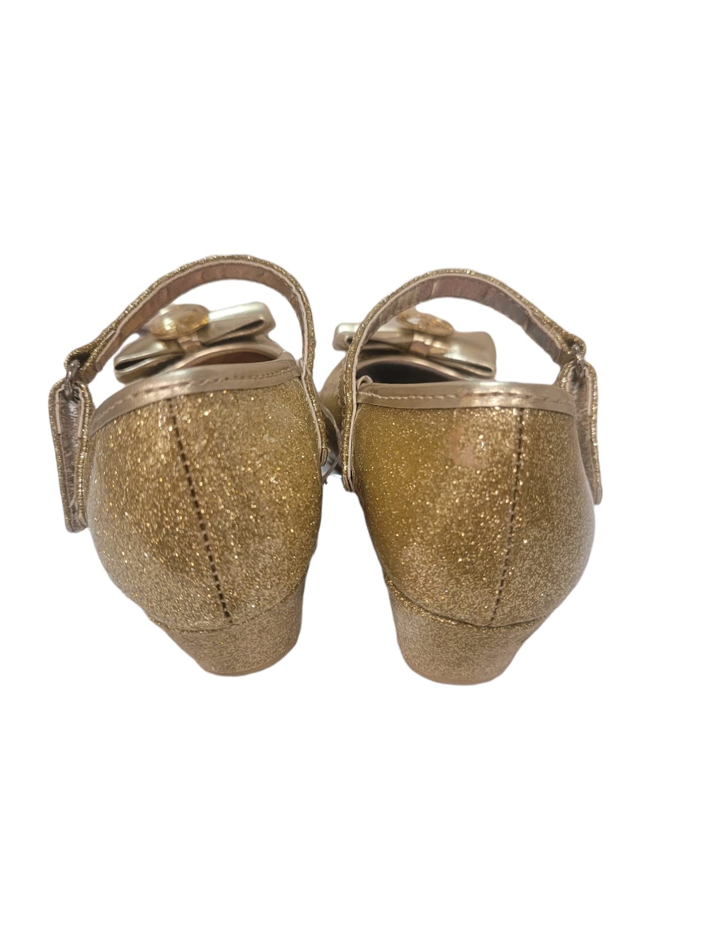 Disney Princess Gold Girl's Heel Dress Shoe (Toddler/Little Kid)