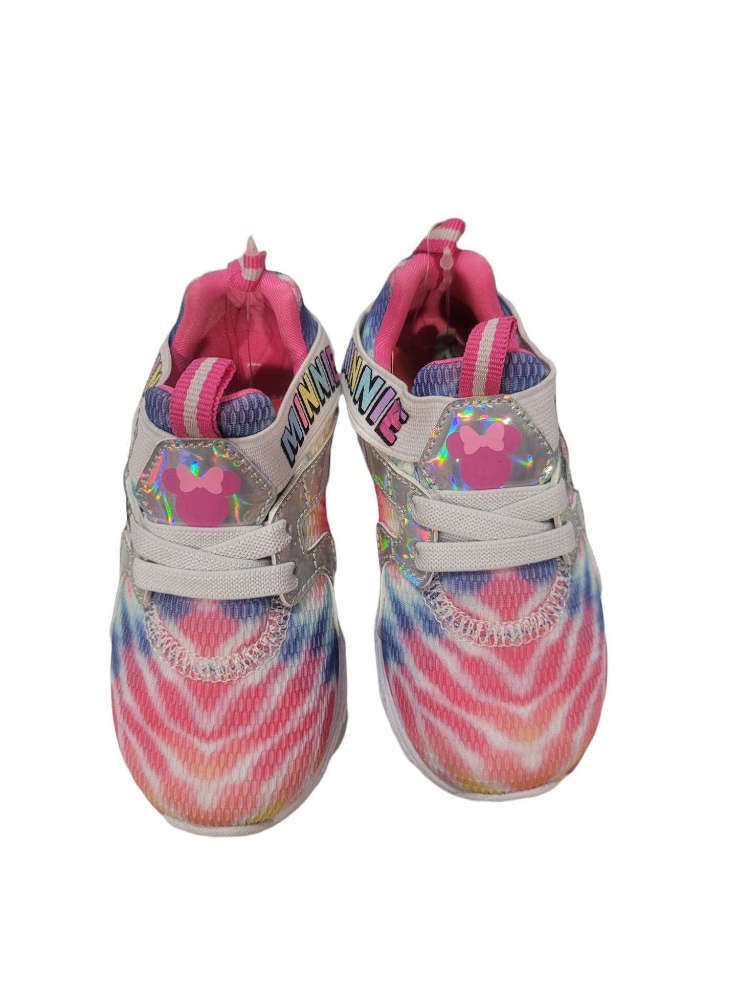 Disney Minnie Mouse Girl's Lighted Athletic Sneaker (Toddler/Little Kid)
