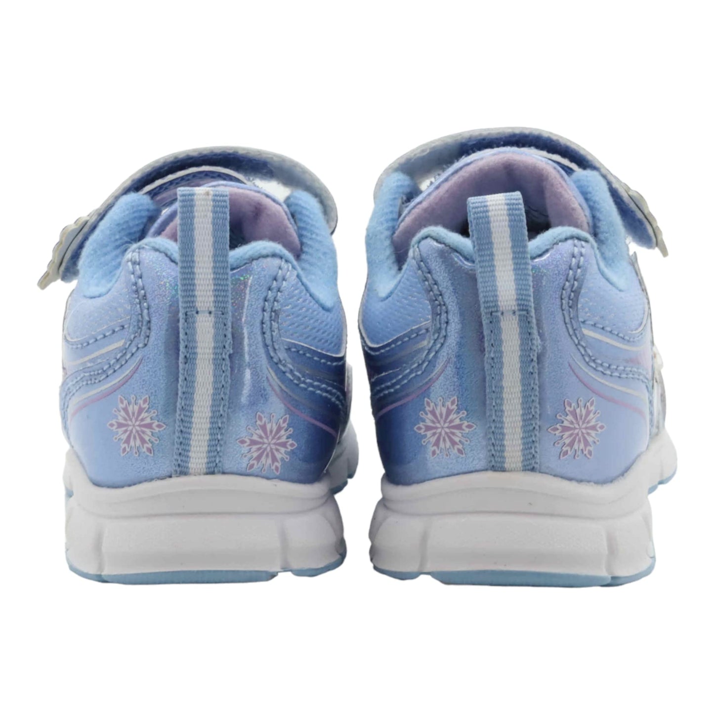 Disney Frozen Anna & Elsa Blue Girl's Lighted Athletic Sneaker (Toddler/Little Kid)