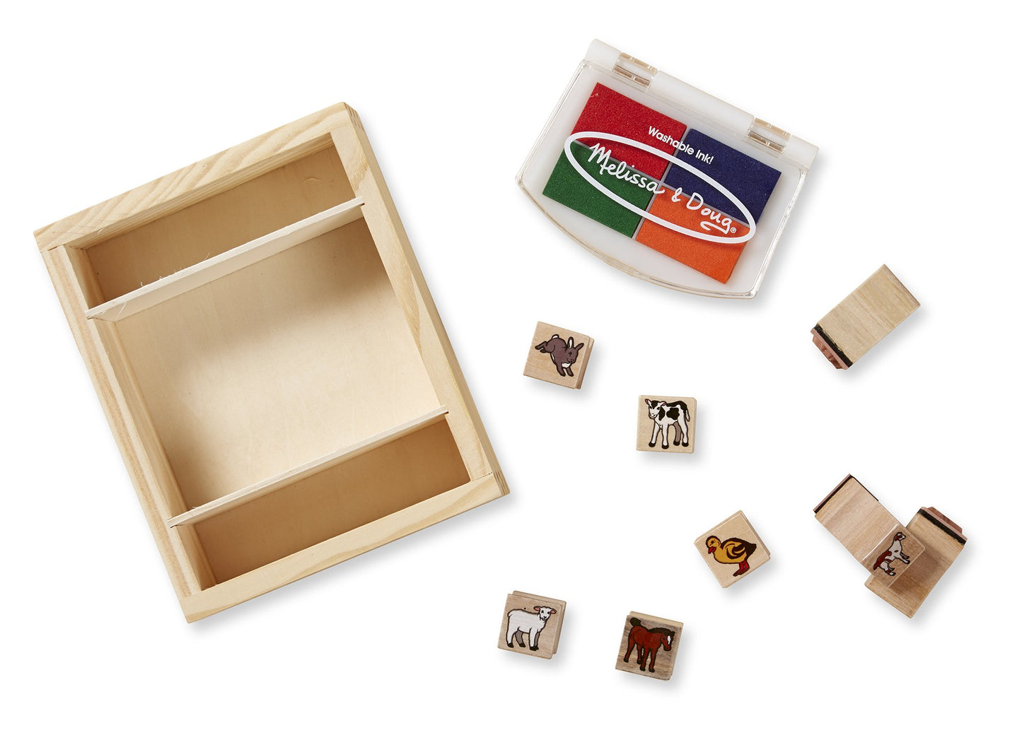 Melissa & Doug Baby Farm Animals Stamp Set