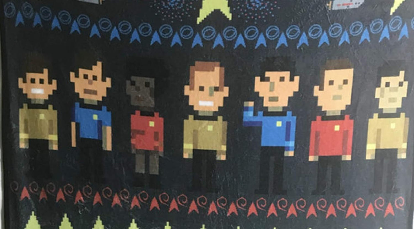 Star Trek The Original Series Fleece Soft Throw Blanket