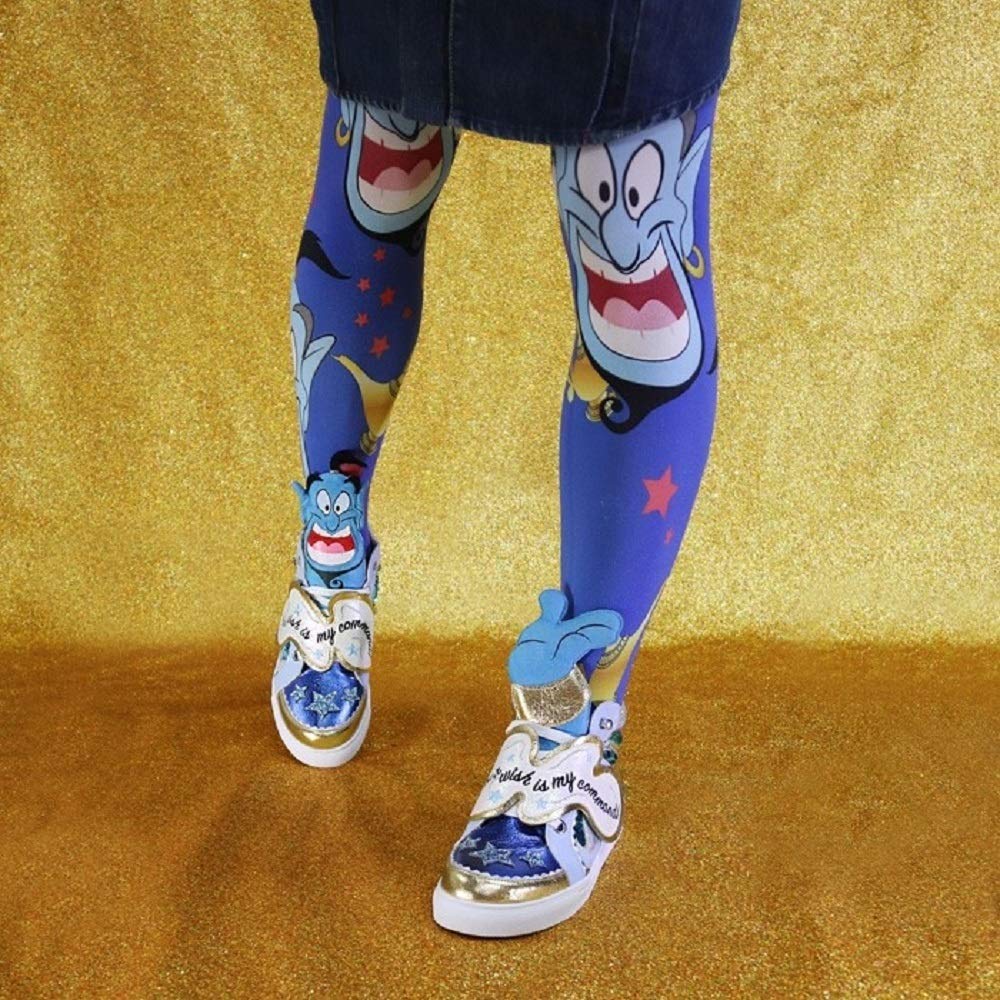 Irregular Choice Disney Aladdin Geniebopper Girls Hi Top Sneaker