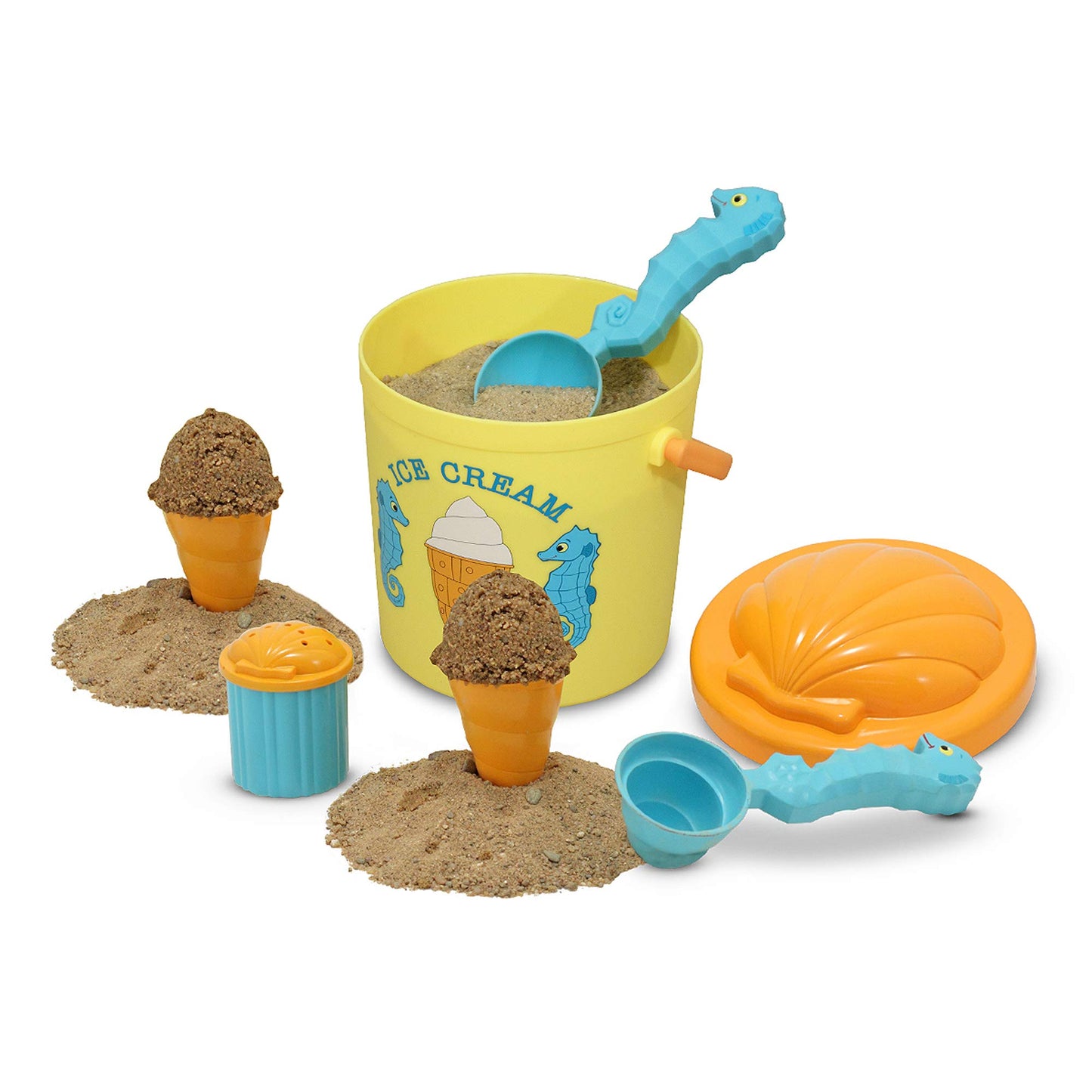 Melissa & Doug Sunny Patch Speck Seahorse Sand Ice Cream Play Set