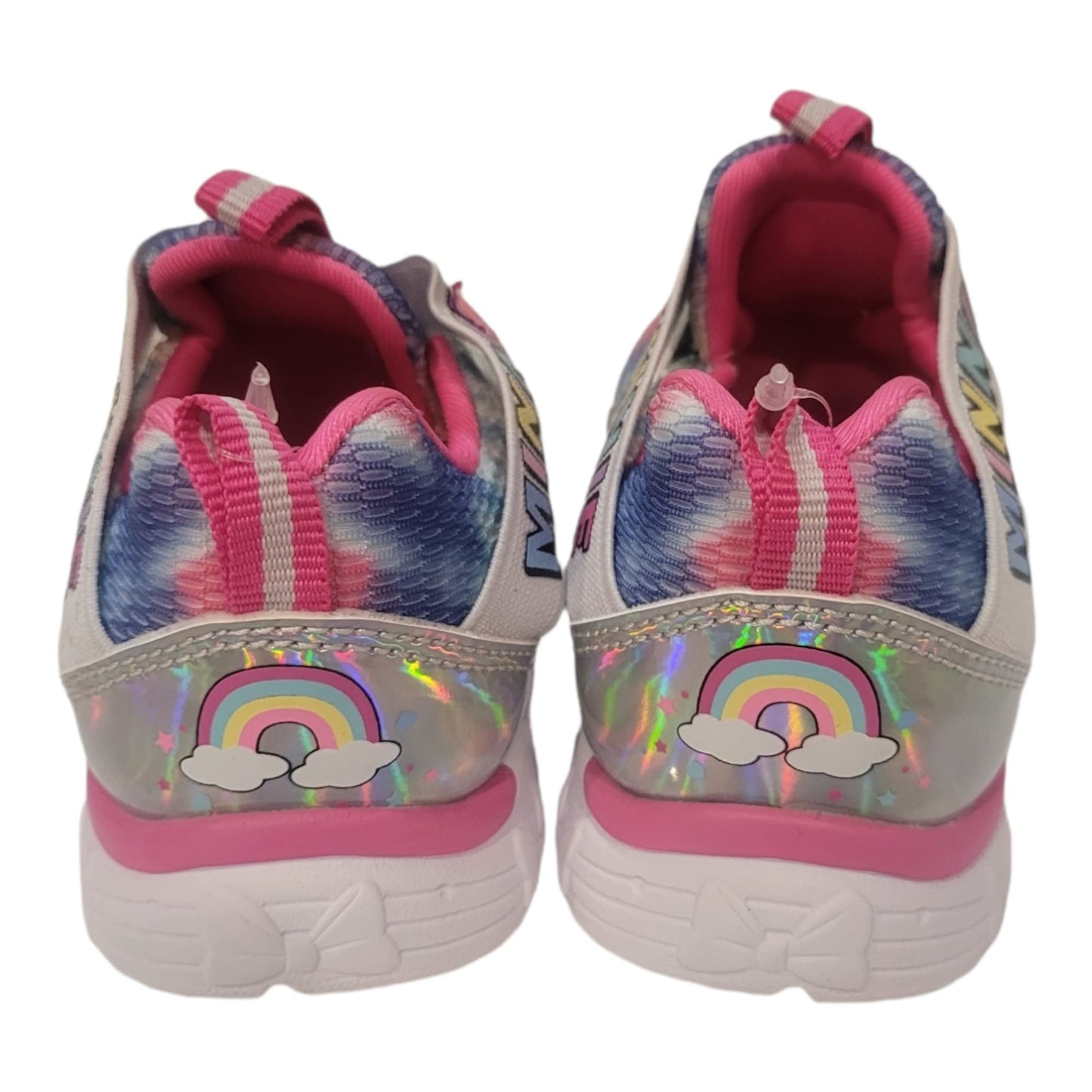 Disney Minnie Mouse Girl's Lighted Athletic Sneaker (Toddler/Little Kid)