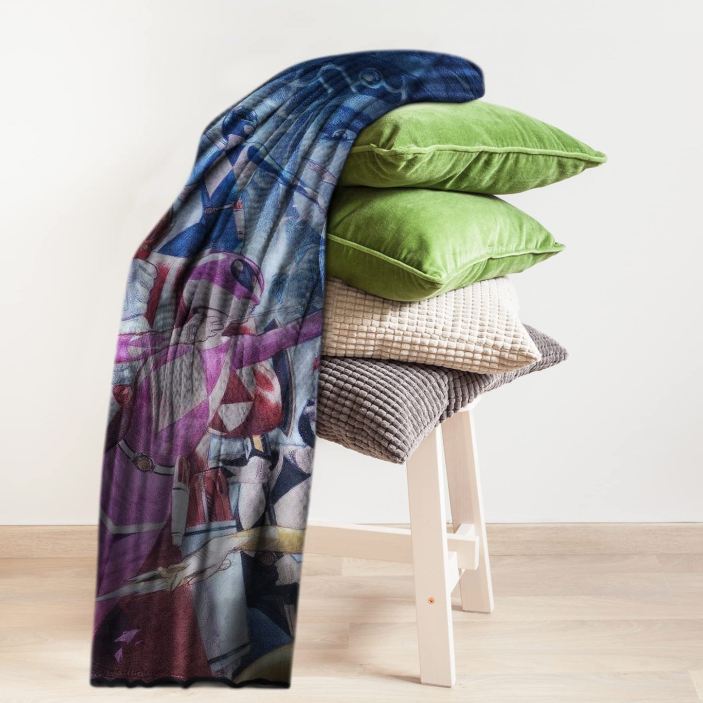 Power Rangers Fleece Fleece Softest Throw Blanket| Measures 60 x 45 Inches