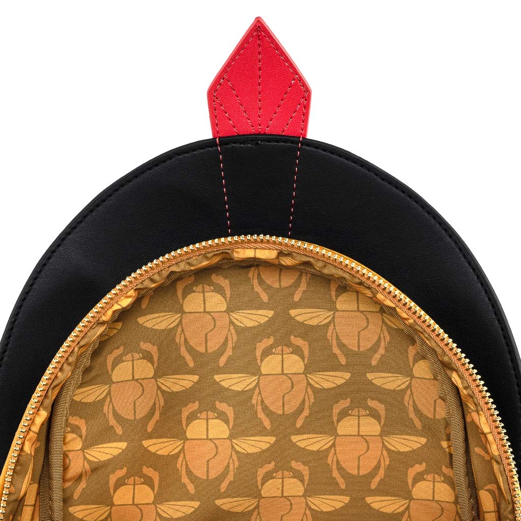 Loungefly Disney Aladdin Jafar Cosplay Womens Double Strap Shoulder Bag Purse