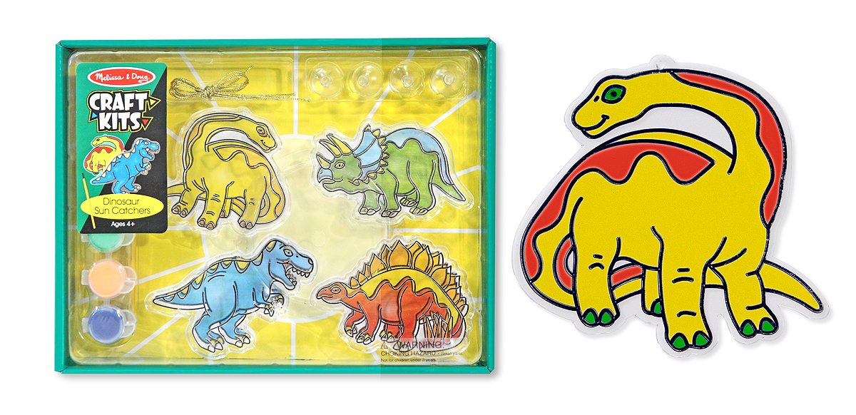 Melissa & Doug Dinosaur Sun Catchers