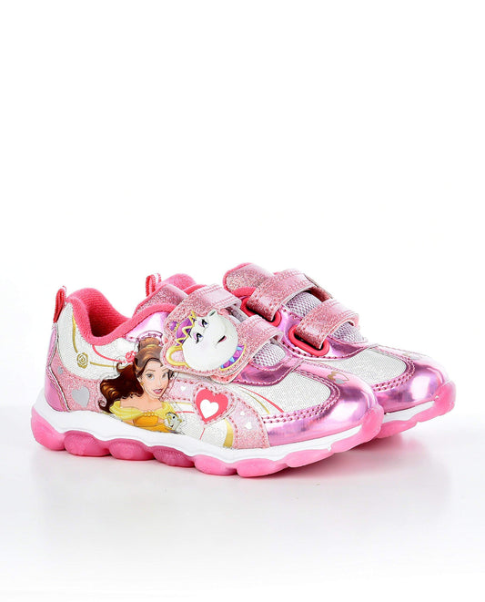 Disney Princess Belle Toddler Girls Light Up Sneaker (Toddler/Little Kid)
