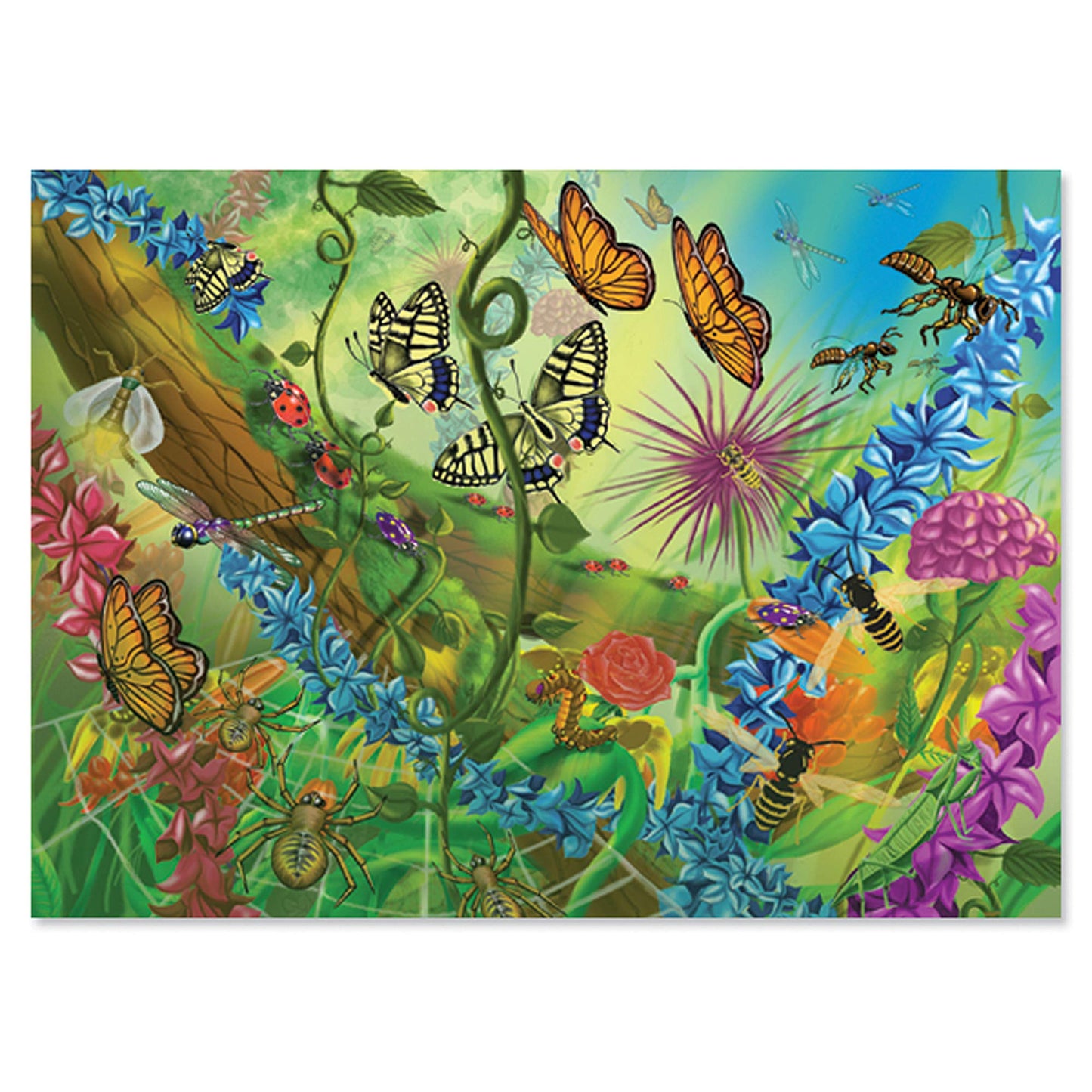 Melissa & Doug 60 pc World of Bugs Cardboard Jigsaw