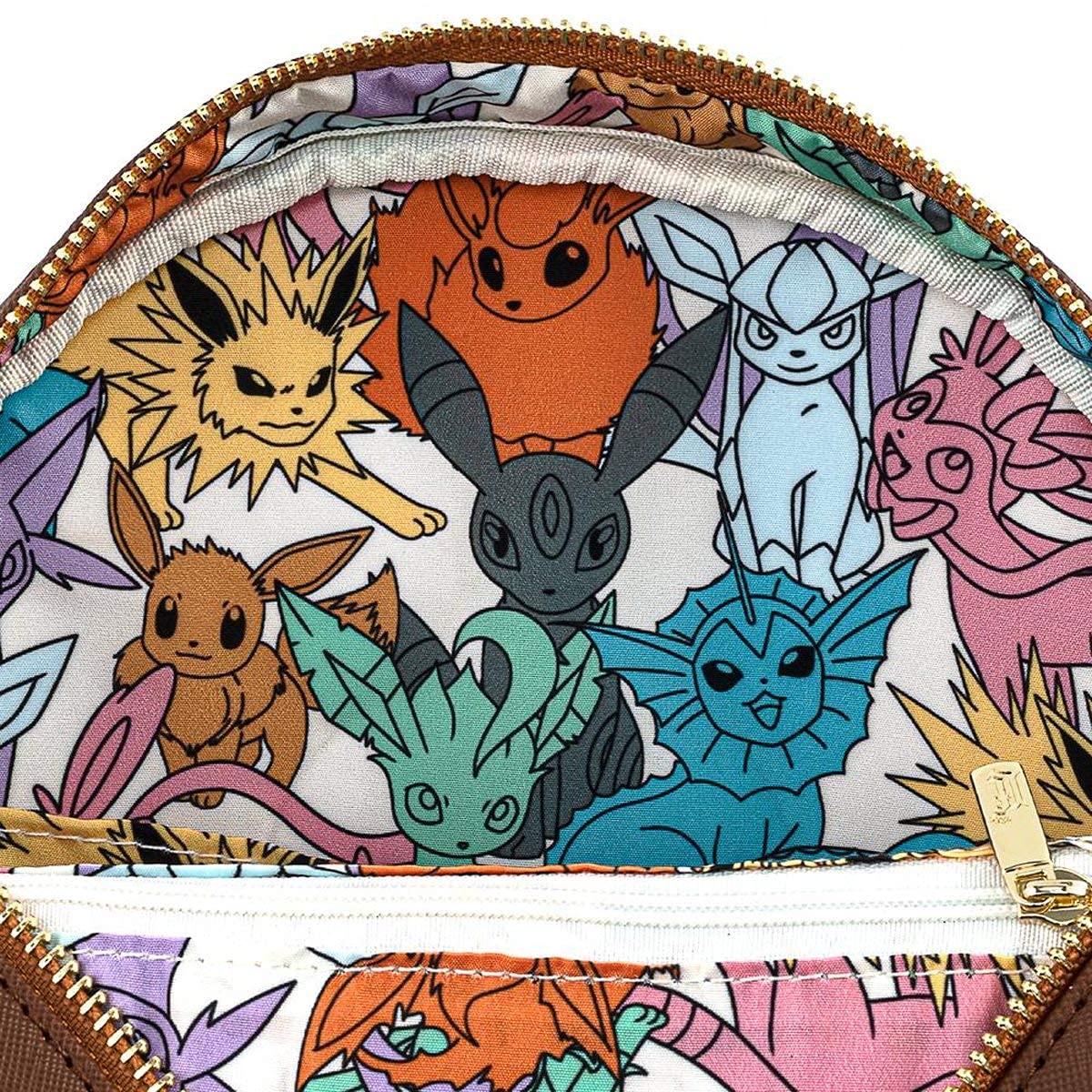 Loungefly x Pokemon Eevee Evolutions Crossbody Canteen Purse