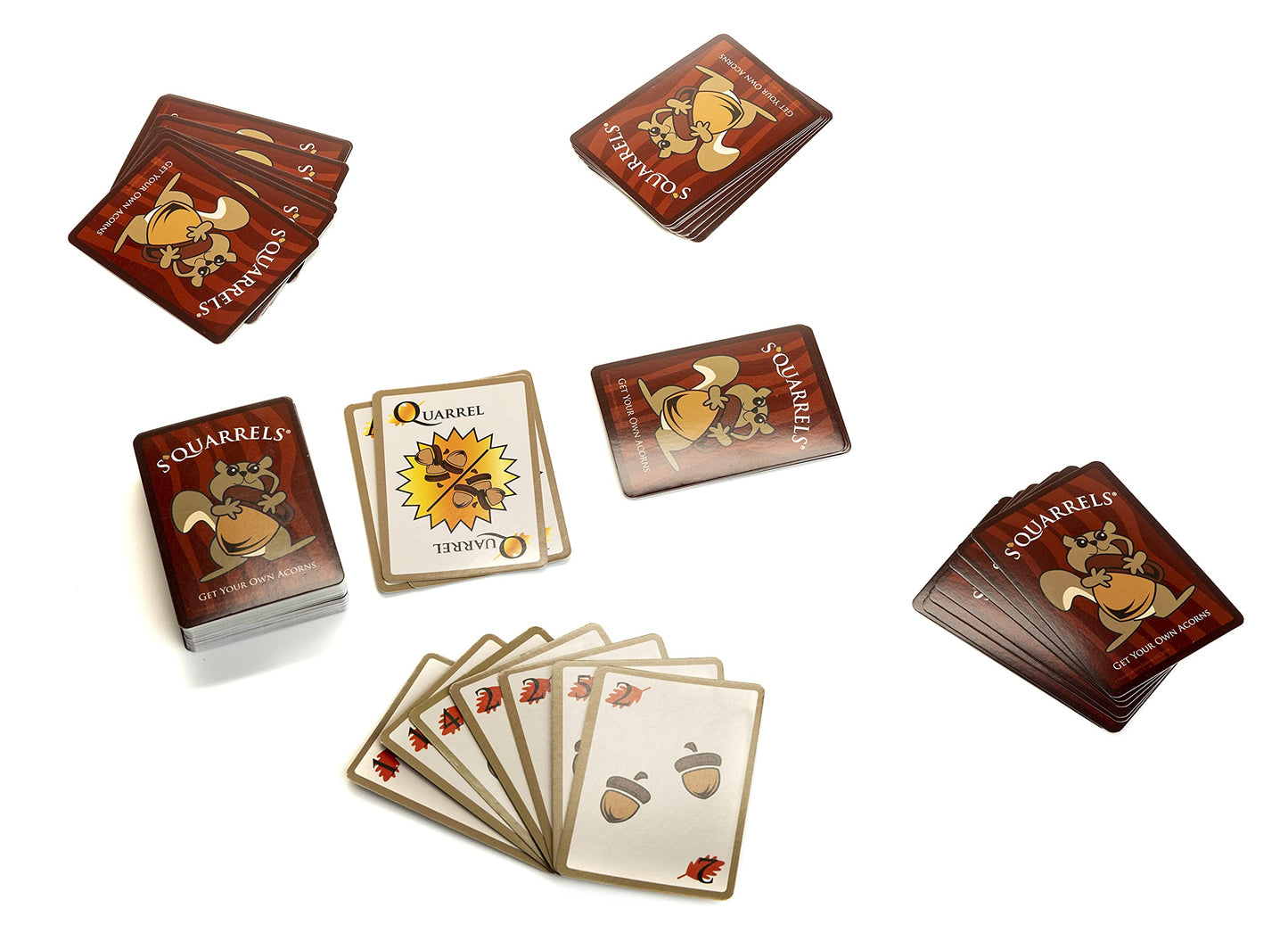 S'Quarrels Card Game - Quick Game for 2-6 Players of All Ages