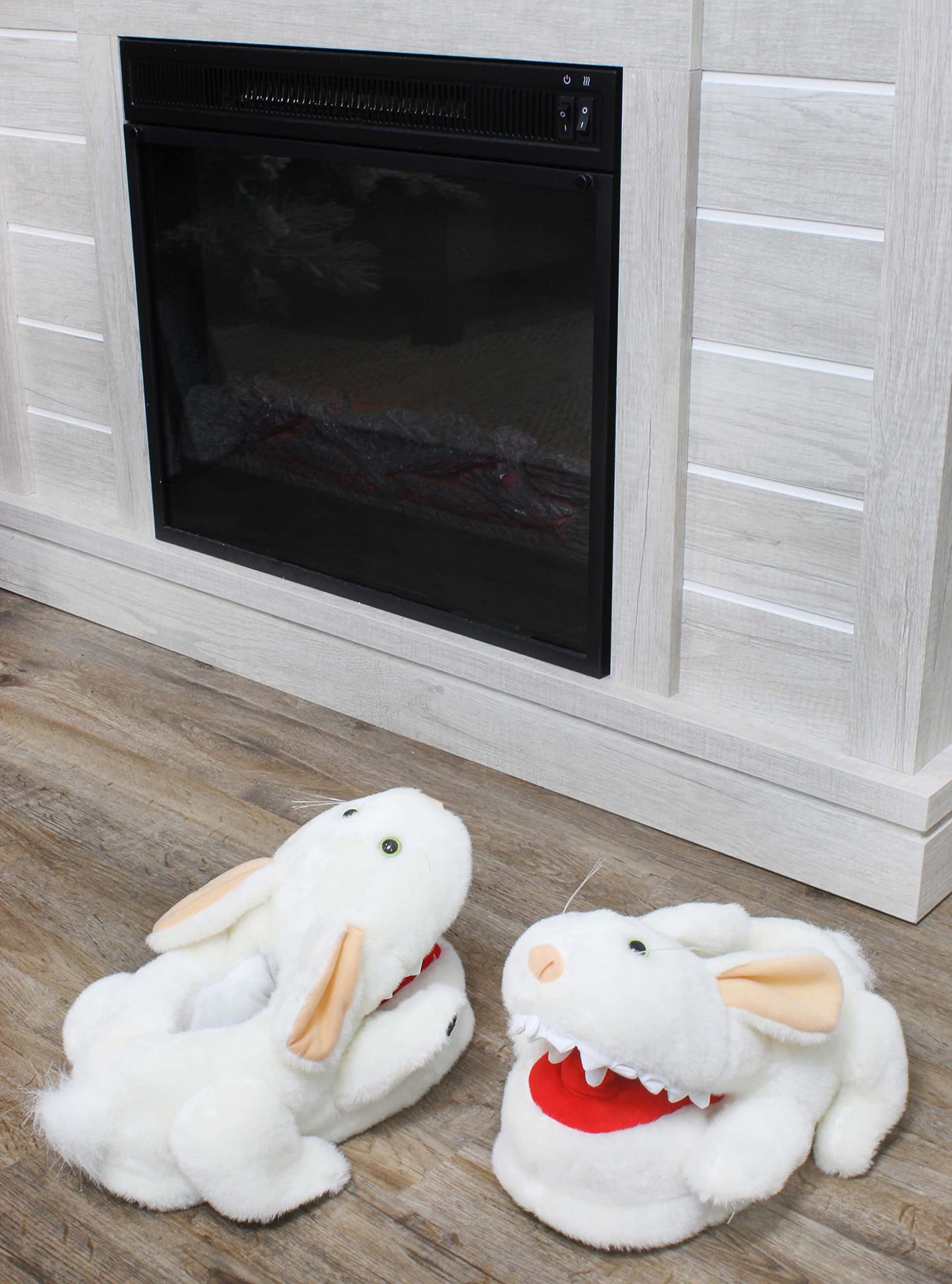 Toy Vault Monty Python Slippers, Rabbit with Big Pointy Teeth, Adult Size