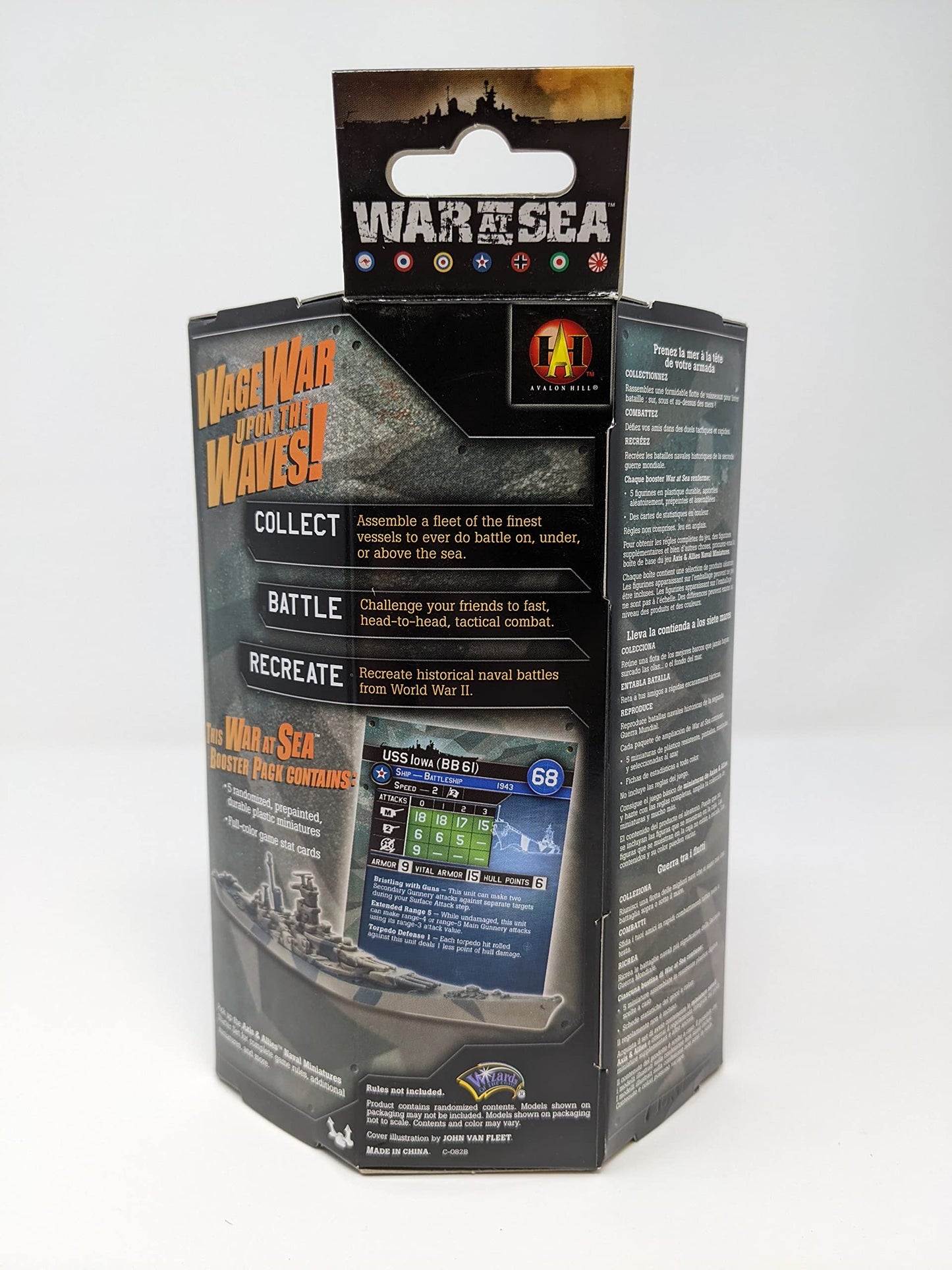 Avalon Hill Axis & Allies Minis Booster War at Sea