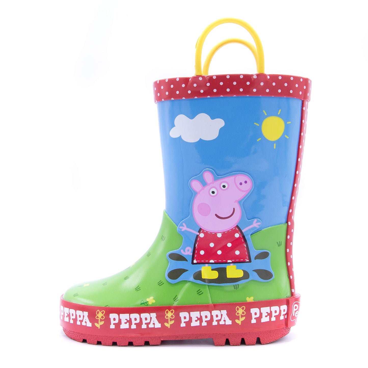 Peppa Pig Toddler Girl's Muddy Puddles Rain Boot