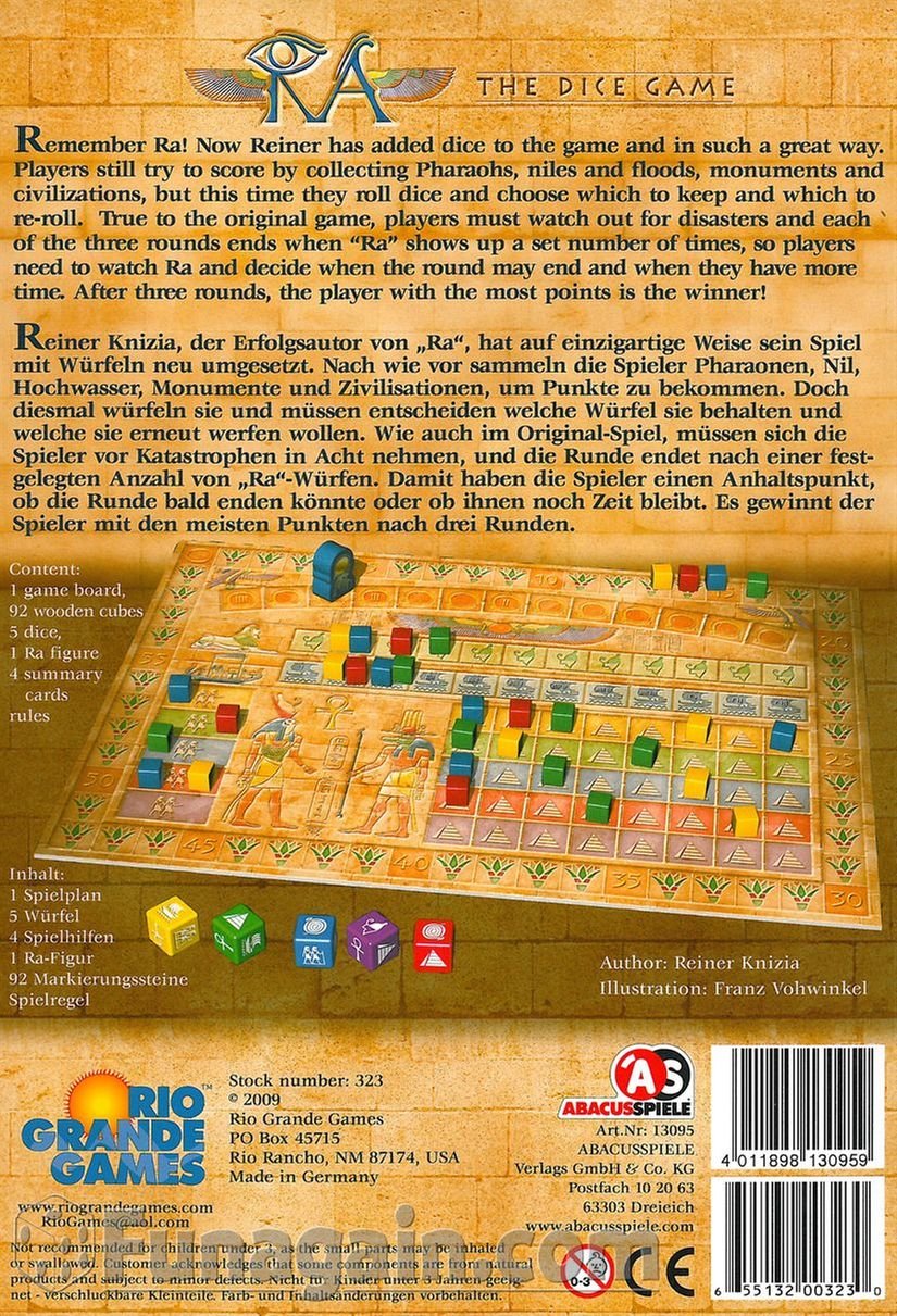 Rio Grande Games Ra