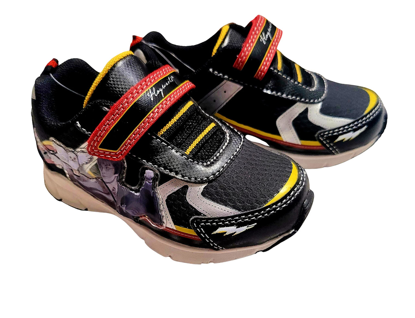 Harry Potter Boy's Lighted Athletic Sneaker, Black (Toddler/Little Kid)