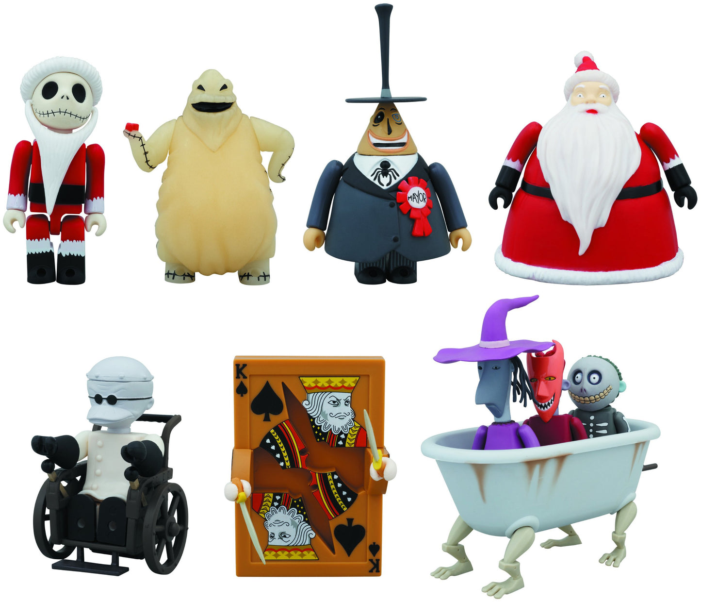Medicom The Nightmare Before Christmas Deluxe 10-Piece Kubrick Box Set