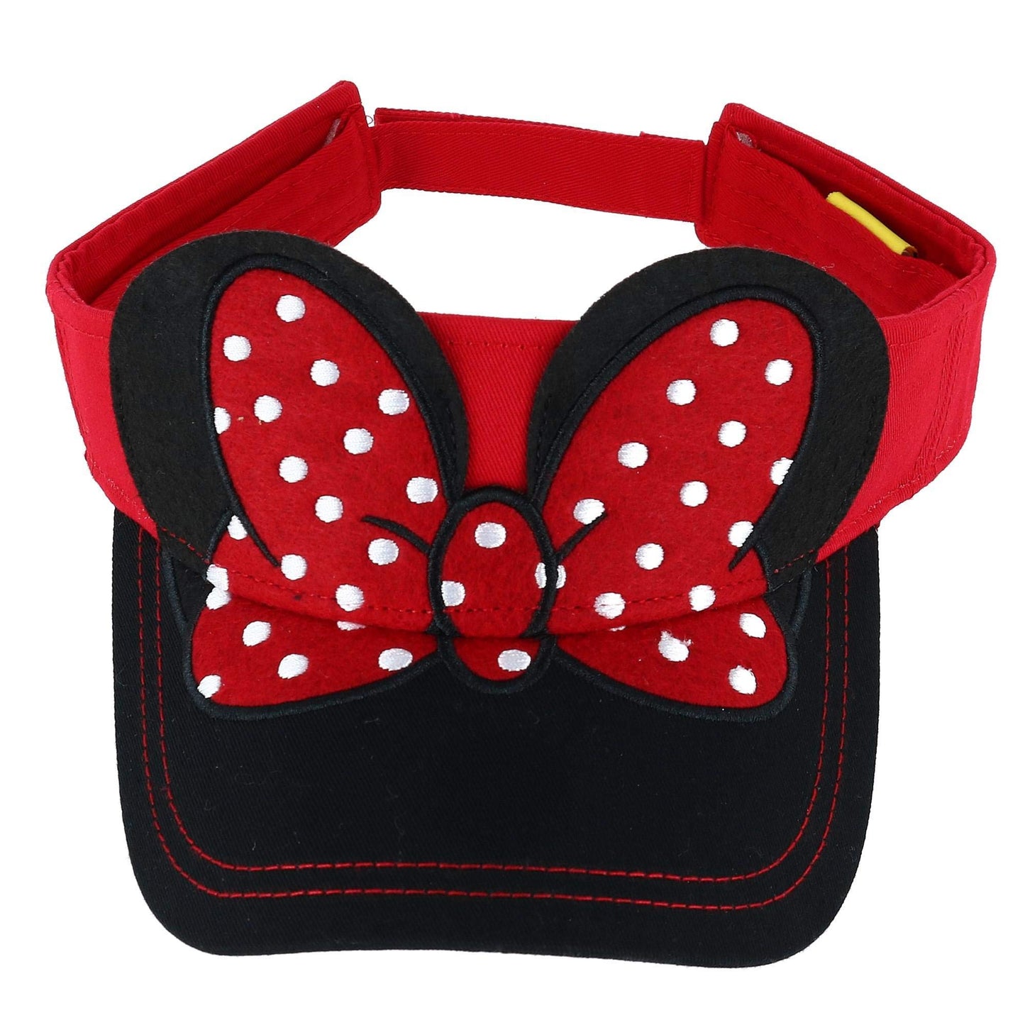 Disney Jerry Leigh Women's Minnie Mouse Visor with 3D Ears and Bow