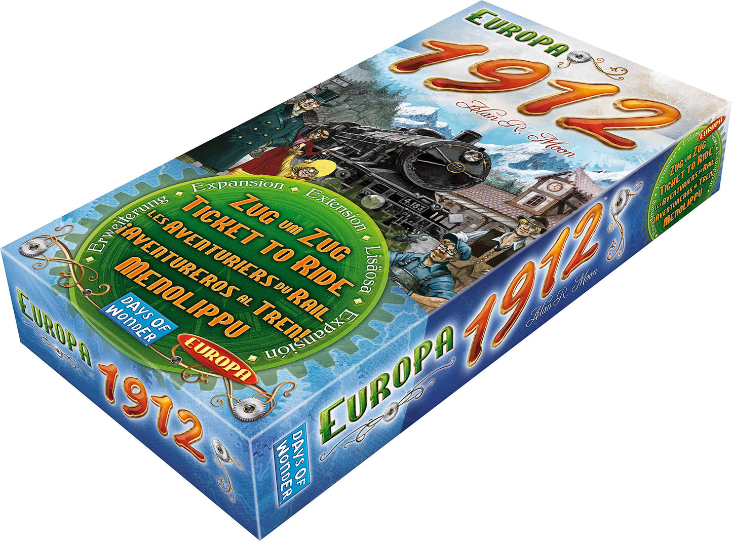 Ticket To Ride Europa 1912 Board Game EXPANSION Family Board Game Board Game For Adults And Family Train Game Ages 8+ For 2 To 5 Players Made By Days Of Wonder