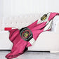 Power Rangers Black Ranger Fleece Softest Comfy Throw Blanket for Adults & Kids| Measures 60 x 45 Inches
