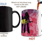 Morphing Mugs DC Comics – Birds of Prey Heat Sensitive Mug – Ceramic Color Changing Heat Reveal Coffee Tea Mug – by Trend Setters Ltd.