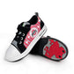 Bobbi-Toads Ohio State University Kids Lighted Sneaker OSU Child Shoes Tennis Shoes Buckeye with Mascot Brutus Plushie