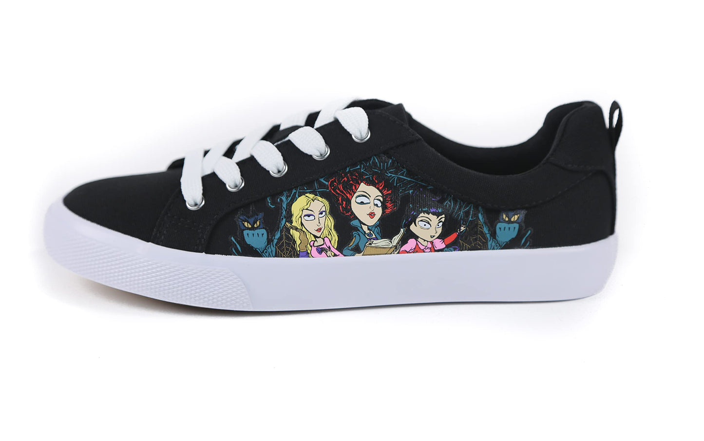 Disney Hocus Pocus Woman's Canvas Shoe Sneaker