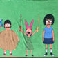 Bob's Burgers Cast Fleece Throw Blanket