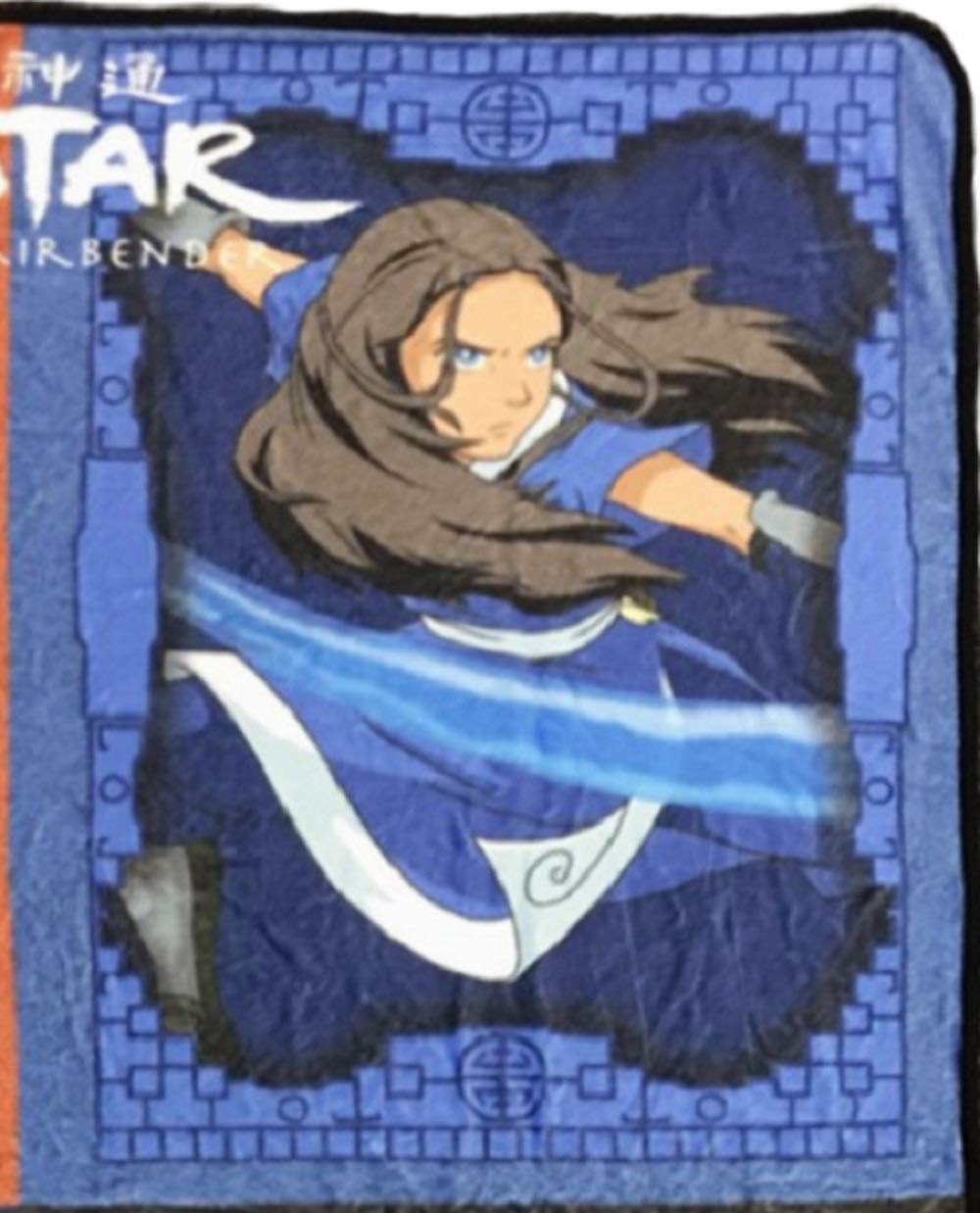 Bazillion Dreams Avatar The Last Airbender Aang Katara Sokka Zuko Softest Comfy Throw Blanket for Adults & Kids| Measures 60 x 45 Inches