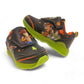 Disney Toy Story Woody & Buzz Black/Green Boy's Lighted Athletic Sneaker (Toddler/Little Kid)