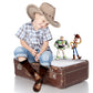 Disney Toy Story Woody & Forky Boy's Lighted Cowboy Boot (Toddler/Little Kid)