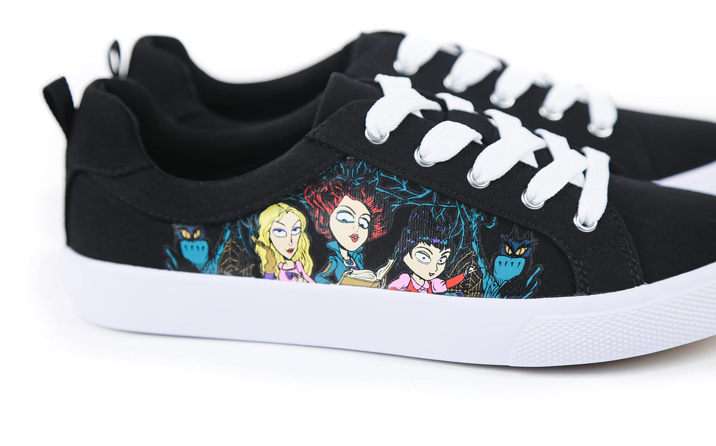 Disney Hocus Pocus Woman's Canvas Shoe Sneaker