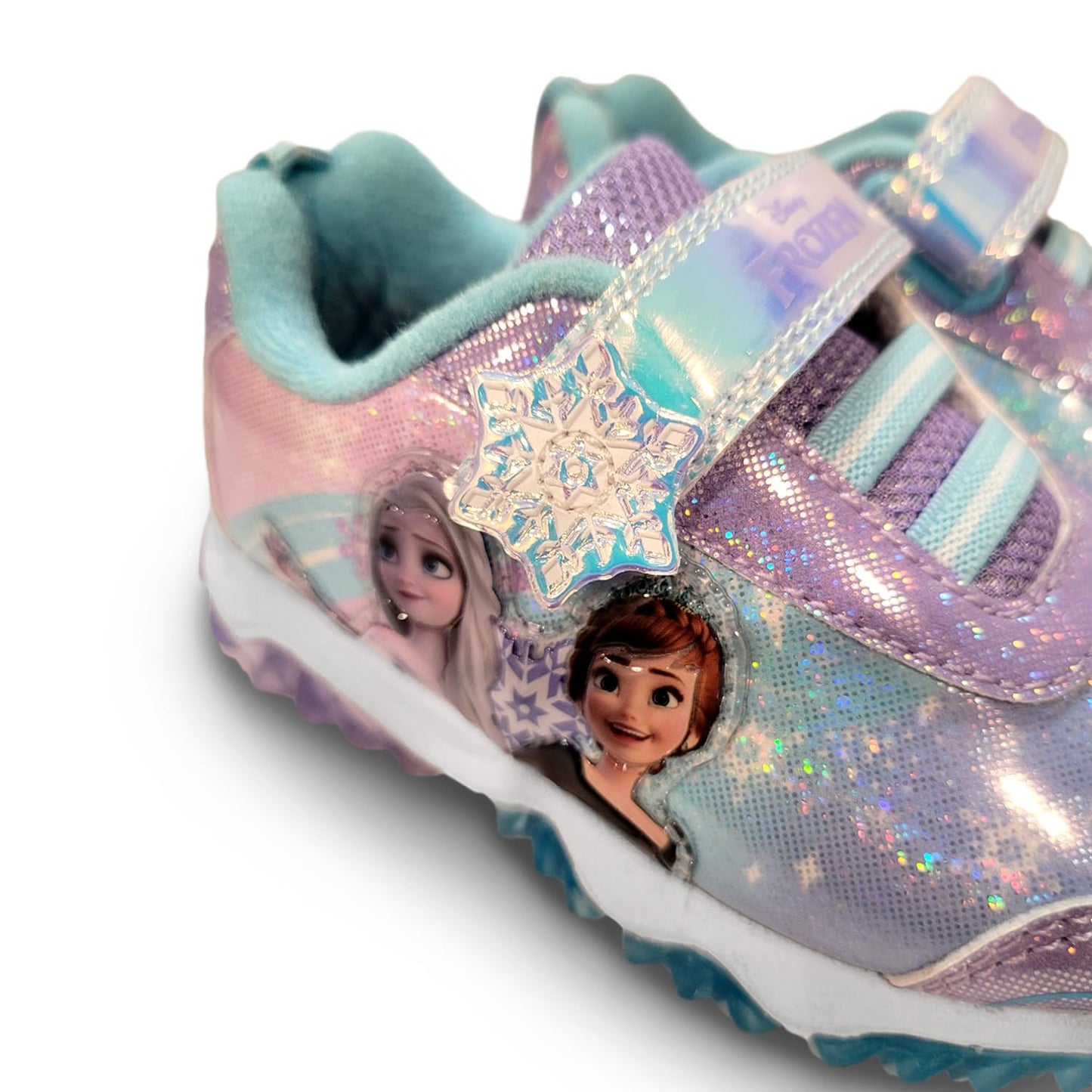 Disney Frozen 2 Girl's Lighted Athletic Sneaker (Toddler/Little Kid)