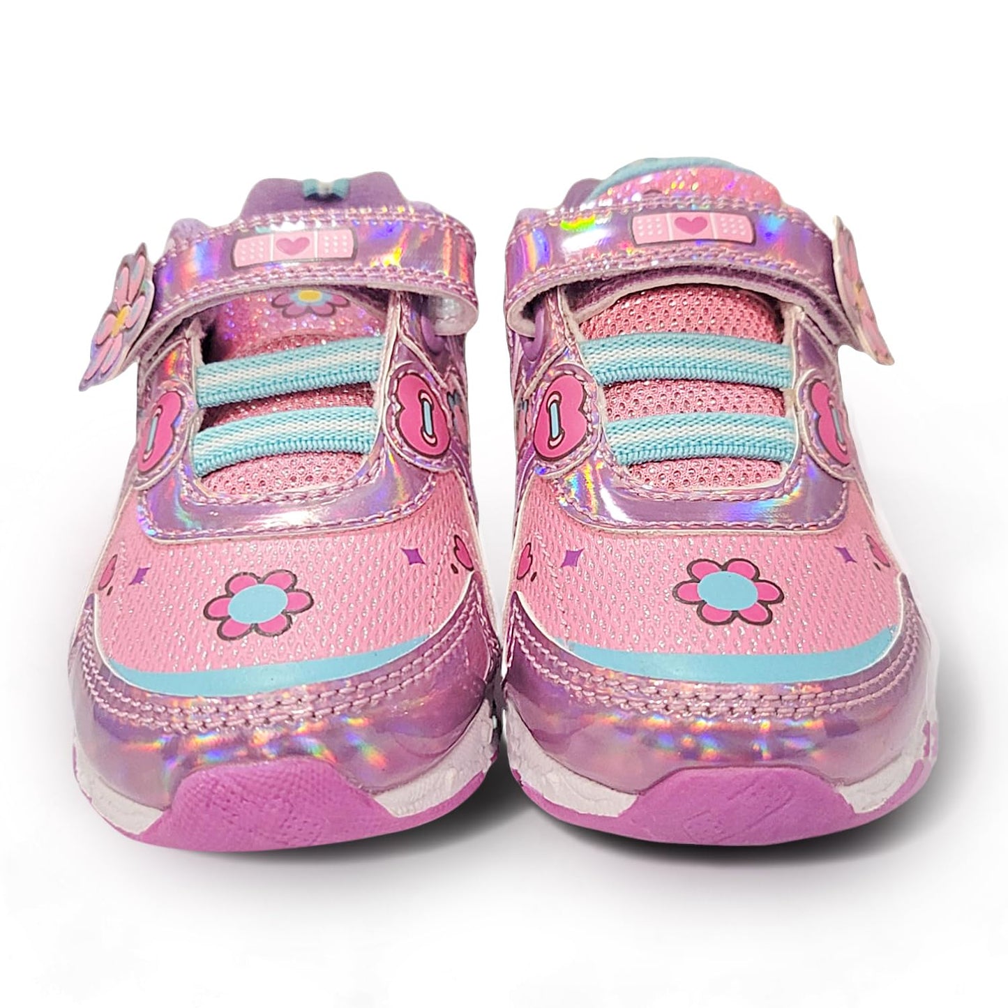 Bazillion Dreams Disney Doc McStuffins Girl's Lighted Athletic Sneaker (Toddler), Pink