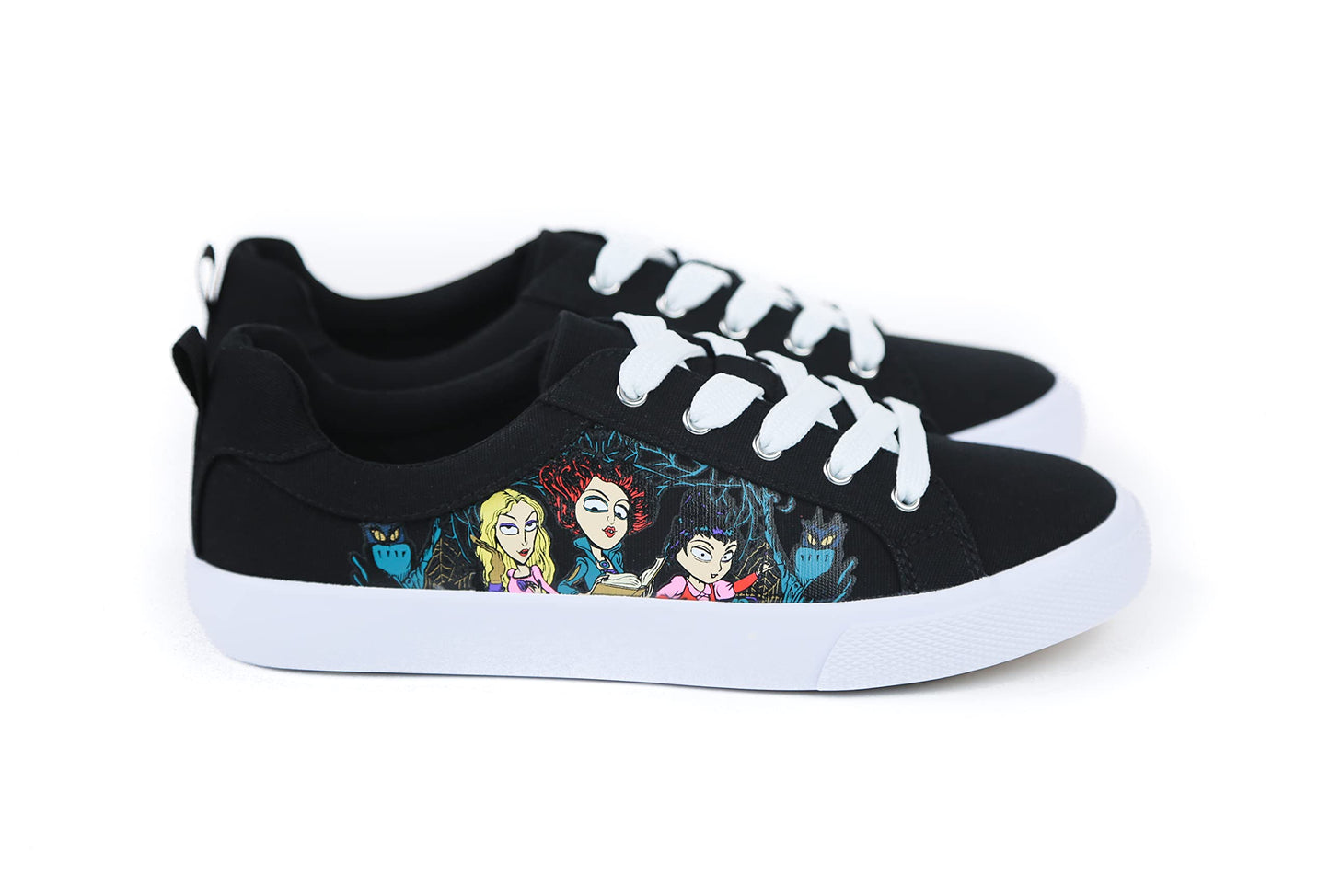 Disney Hocus Pocus Woman's Canvas Shoe Sneaker