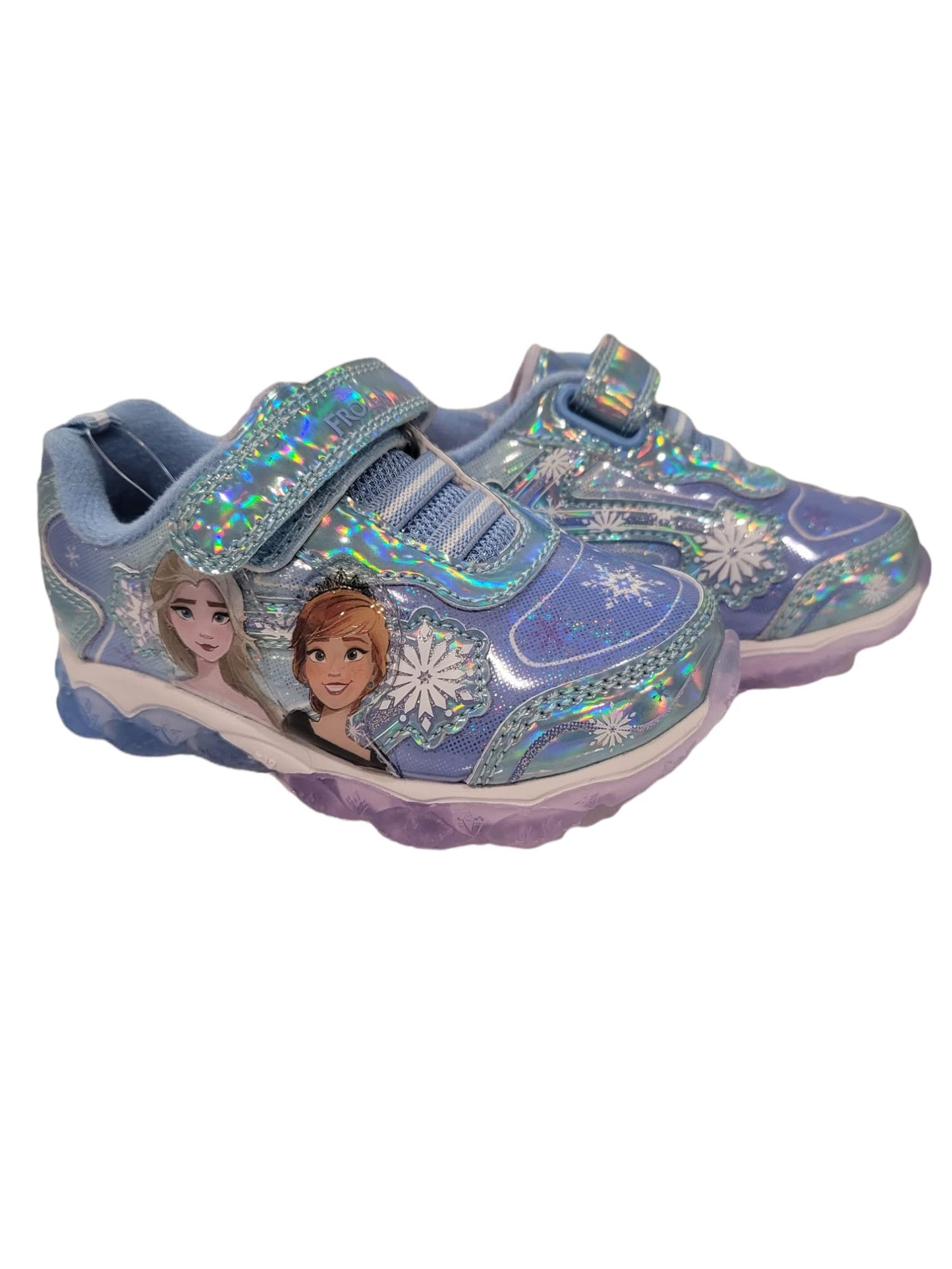 Disney Frozen Girl's Lighted Athletic Sneaker (Toddler/Little Kid)