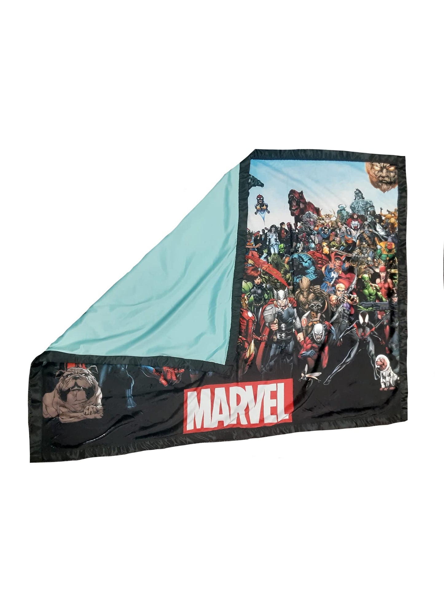 Bazillion Dreams Marvel Comics Universe Characters Fleece Softest Comfy Throw Blanket for Adults & Kids| Measures 60 x 45 Inches