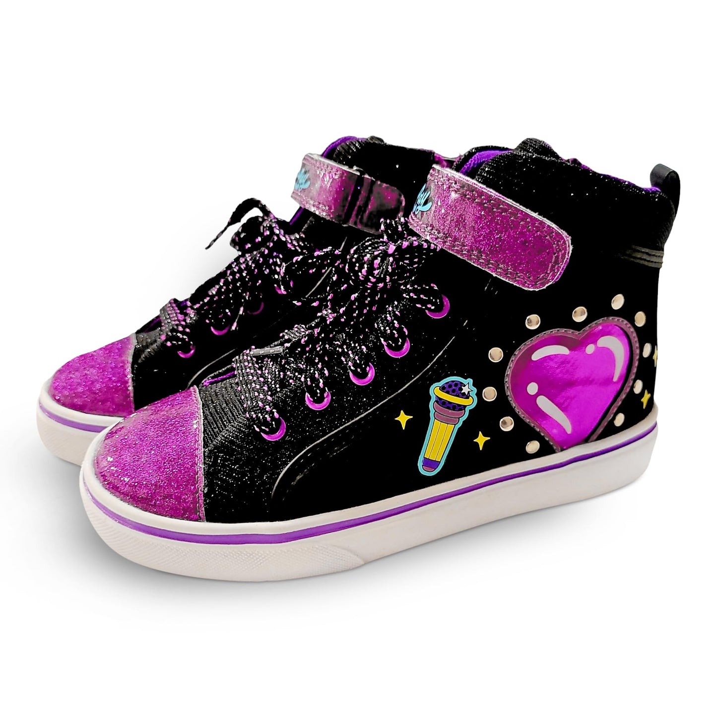 Nickelodeon That Girl Lay Lay Canvas Sneaker Girl's W/Adjustable Strap