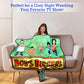 Bob's Burgers Cast Fleece Throw Blanket