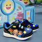 Bazillion Dreams Cocomelon Boy's Lighted Athletic Sneaker Light Up Shoes Children W/Adjustable Strap