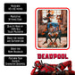 Marvel Deadpool Family Fleece Softest Comfy Throw Blanket For Adults & Kids, Measures 60 X 45 Inches