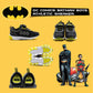 DC Comics Batman Boys Bat Signal Lighted Athletic Sneaker (Toddler/Little Kid)