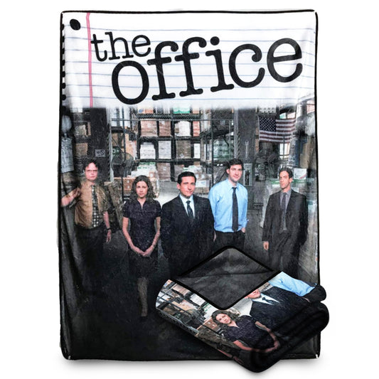 The Office Fleece Softest Throw Blanket| Measures 60 x 45 InchesThrow Blanket