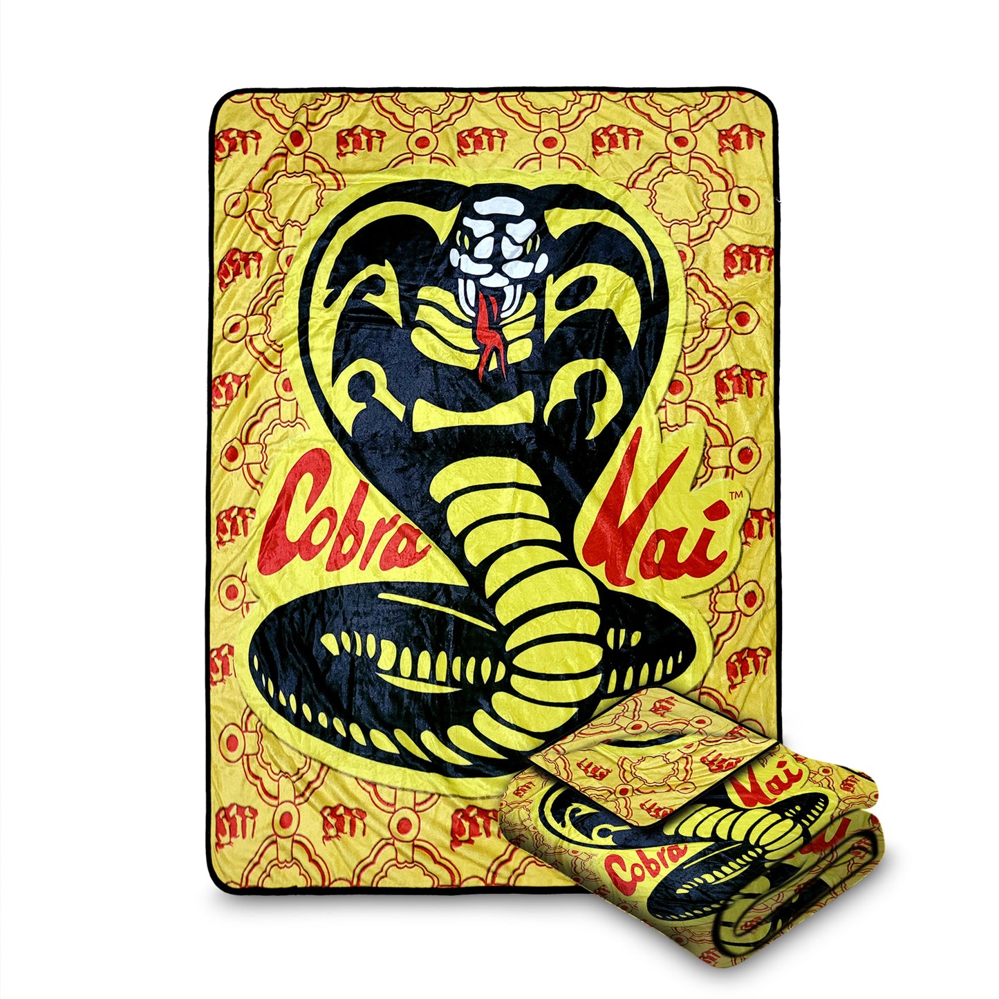 Cobra Kai Fleece Softest Comfy Throw Blanket for Adults & Kids| Measures 60 x 45 Inches