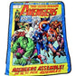 Marvel Avengers Assemble Fleece Throw Blanket| Measures 60 x 45 Inches